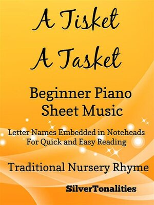 cover image of A Tisket a Tasket Beginner Piano Sheet Music